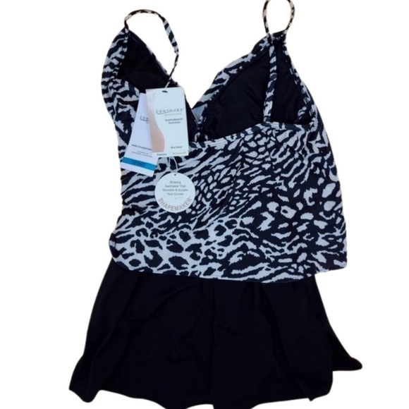 Coco Reef Women's Contours Chroma Wrap Swim Romper Size 12/36D swimwear - Picture 7 of 16